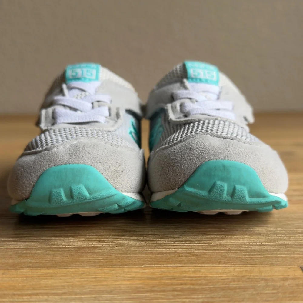 New Balance 515 Toddler Sneakers Size 5 Gray Comfort Walking Shoes Streetwear